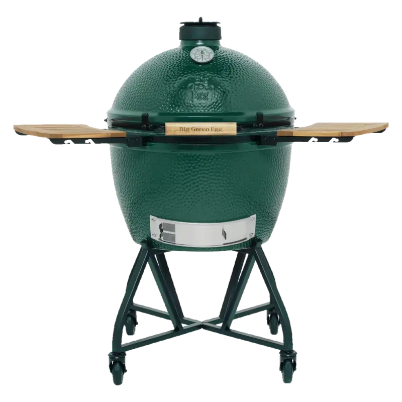 Комплект барбекю Big Green Egg XLarge със стойка и масички
